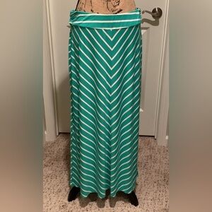 Women’s Stripped Maxi Skirt